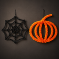Decorațiune de perete Halloween, set de 2