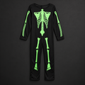Costum fosforescent cu motiv de schelet