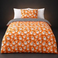 Set de lenjerie de pat cu motiv de Halloween