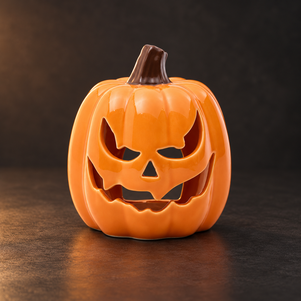 Felinar ceramic dovleac Halloween