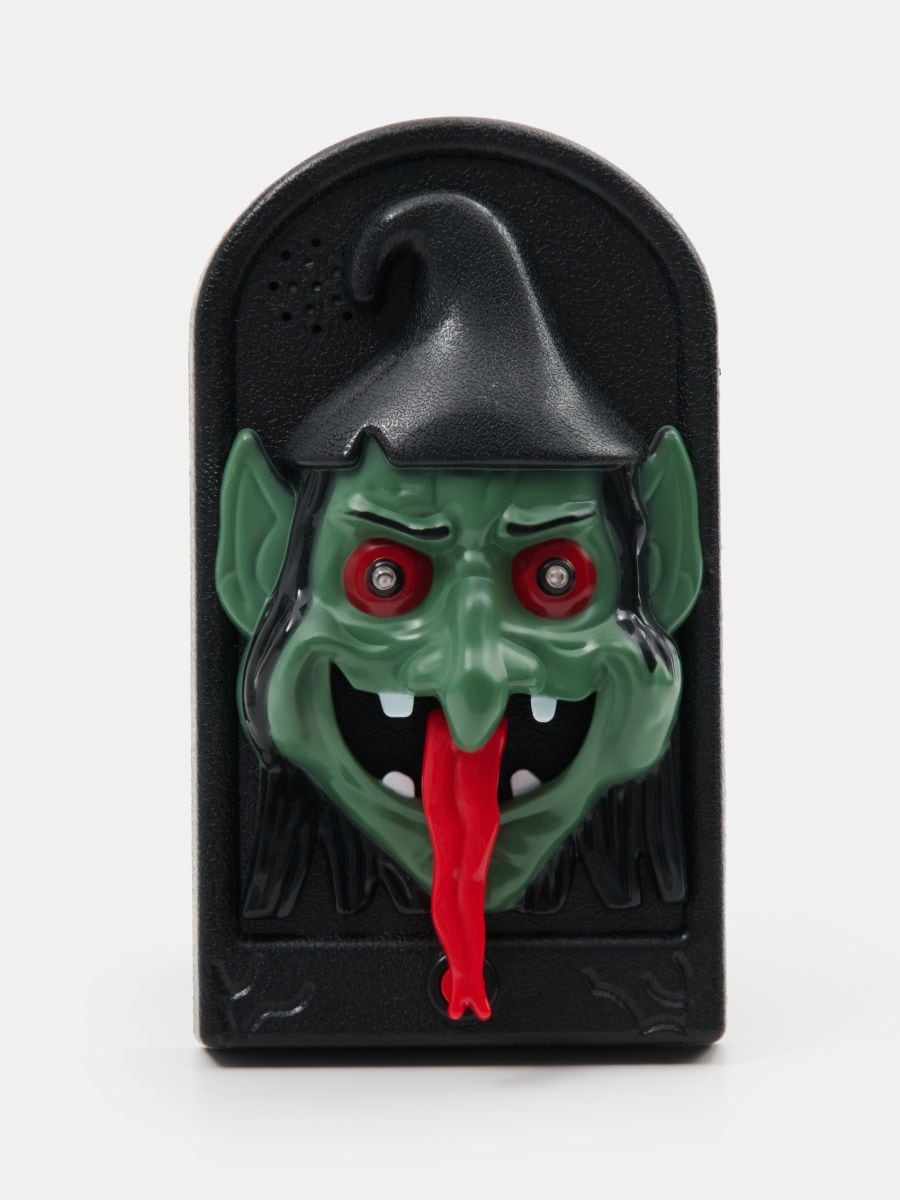 Decorațiune LED, sonerie de ușă cu goblin - fotografia 2