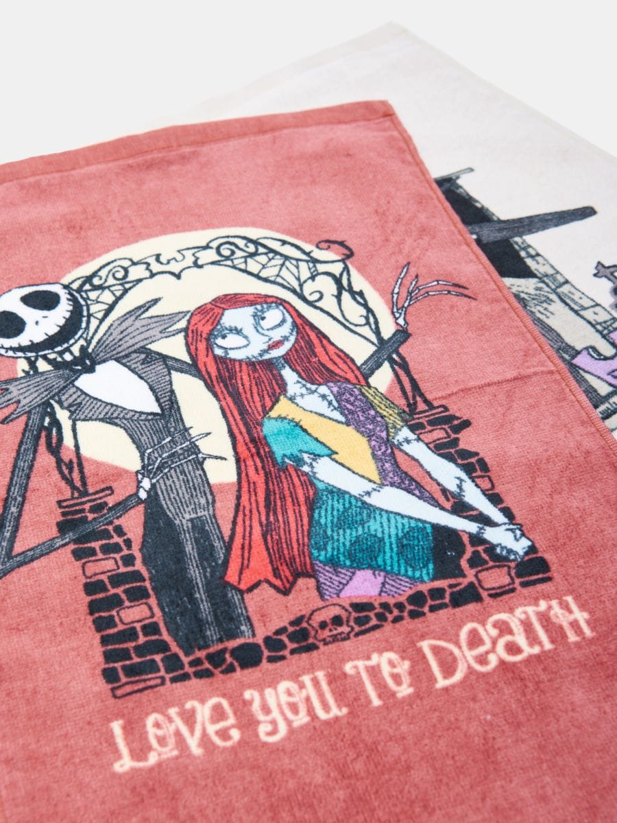 Set de 2 prosoape Nightmare Before Christmas - fotografia 3