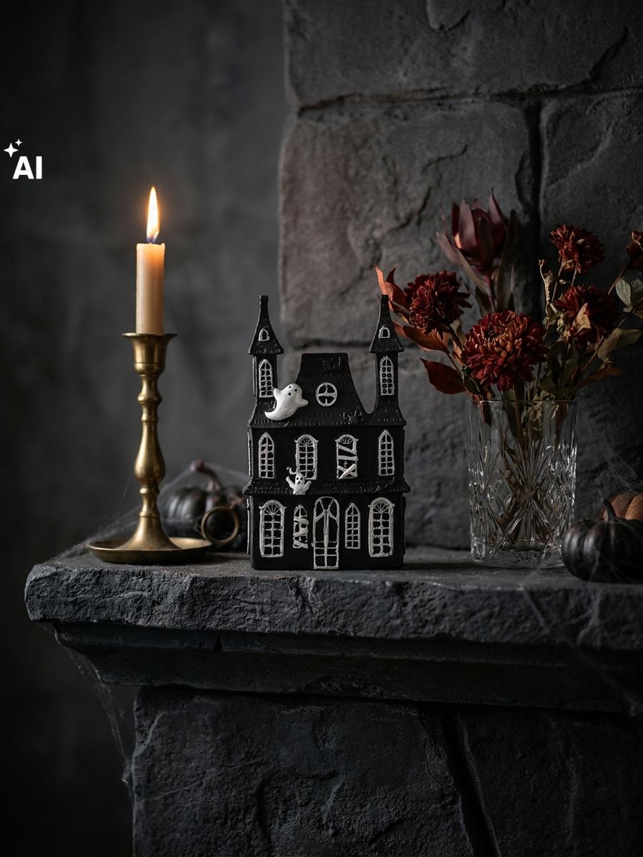 Decorațiune LED casă bântuită - fotografia 4